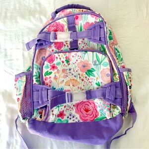 Mackenzie Lavender Floral Blooms Backpack